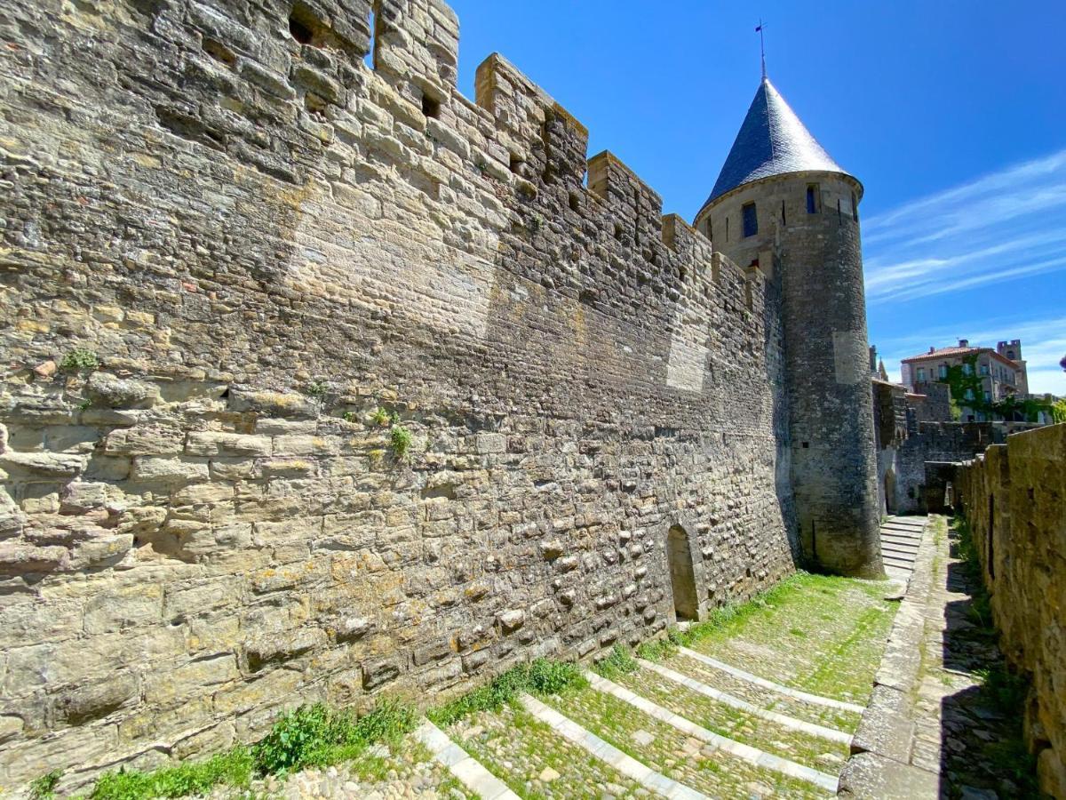 Tout Confort ! Calme, Climatisation, Parking Gratuit, Grande Terrasse, Ascenseur, Wifi Carcassonne Exterior photo